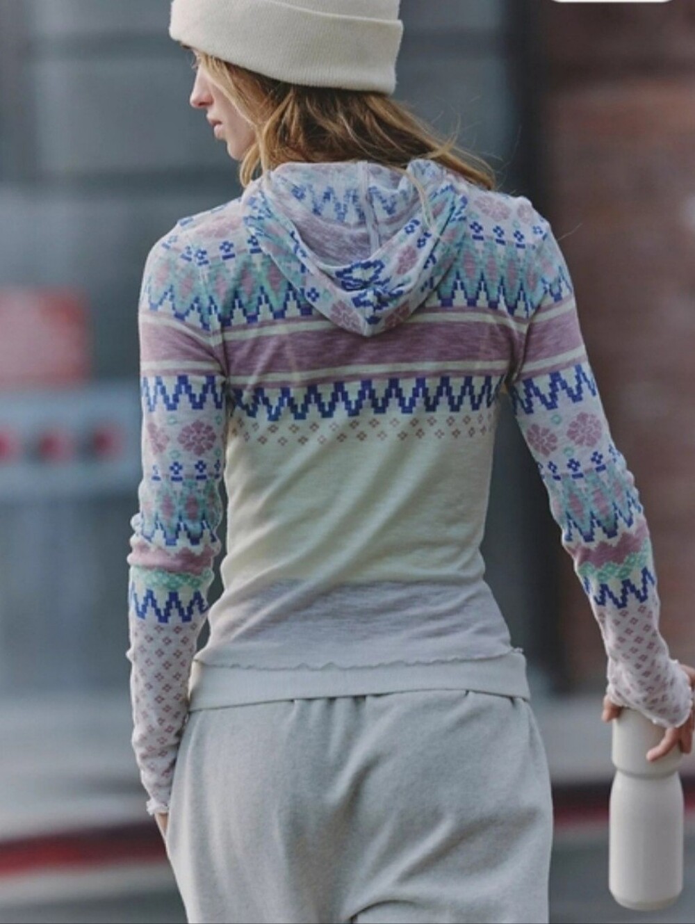 Free People Breathe Easy Printed Layer. - Picture 4 of 9